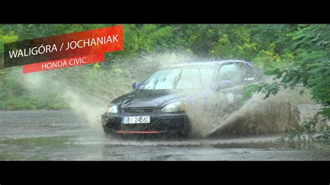 Runda Rally Park Cup Walig Ra Jochaniak Honda Civic Youtube