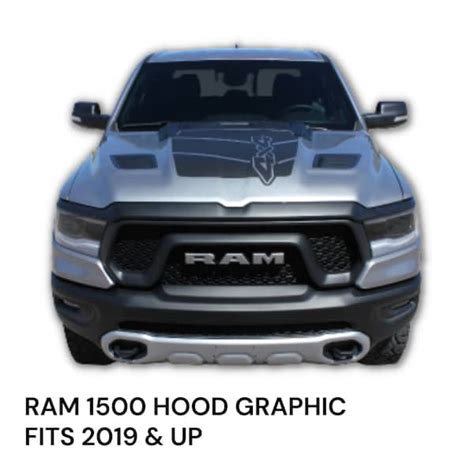 Ram 1500 Hood Decals - Etsy