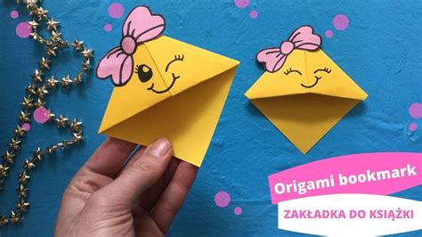 Zak Adka Do Ksi Ki Zr B To Sam Origami Z Papieru Co Mo Na Zrobi Z