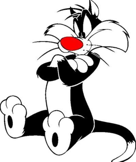 Sylvester The Cat Sitting Pout Looney Tunes Characters Looney Tunes