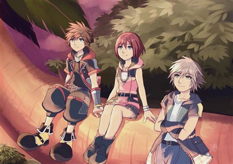 Sora Riku And Kairi