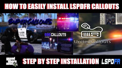 How To Easily Install Lspdfr Plugins Callouts Step By Step