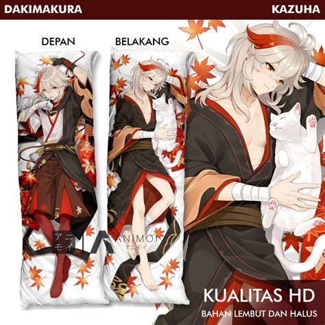 Jual Dakimakura Kaedehara Kazuha Genshin Impact Cover Only Shopee