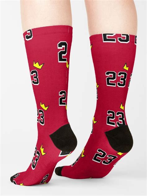 NBA Royalty Michael Jordan #23 Socks by Jerry Joubert in 2022 | Michael ...