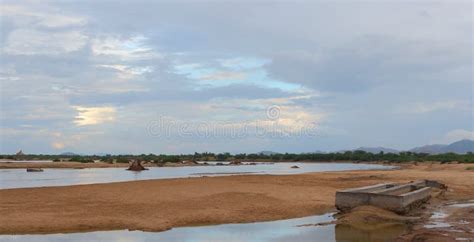 Natural View of Luni River, Tilwara, Barmer, Rajasthan, Indiaa Stock Image - Image of beautiful ...