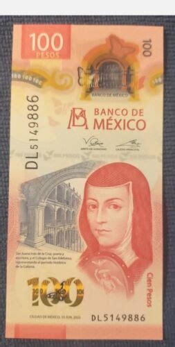 Mexico 100 Pesos 2021 Vertical Polymer Unc Nv358 Ebay