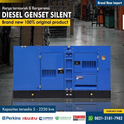 Jual Genset Super Silent Perkins 350 Kva With Stamford Di Lapak Mitra