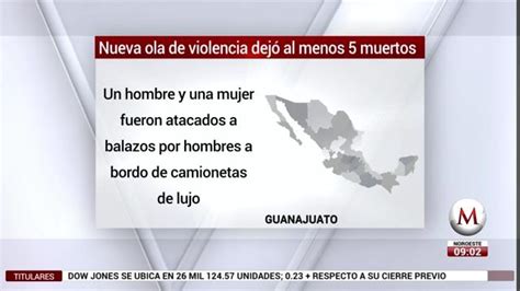 Nueva Ola De Violencia Dej Al Menos Muertos En Guanajuato Grupo