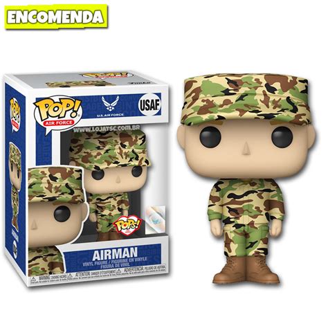 Funko Pop Military Air Force Male Caucasian Loja Tsc