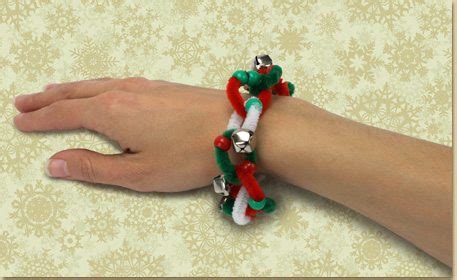 Jingle Bell Chain Link Bracelet Craft Project Ideas