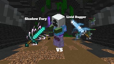 Livid Dagger Vs Shadow Fury Hypixel Skyblock Youtube