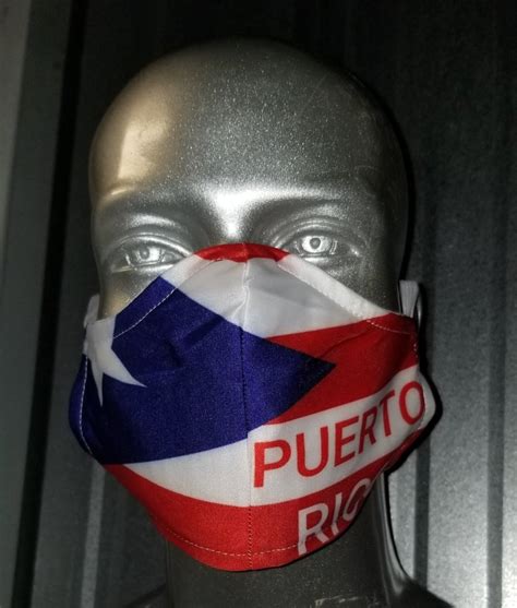 Puerto Rico Flag Washable Face Mask buy One Get One Free - Etsy