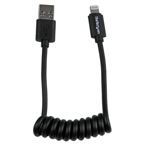 Cable En Espiral De 30cm Lightning 8 Pin A USB A 2 0 Para Apple IPod