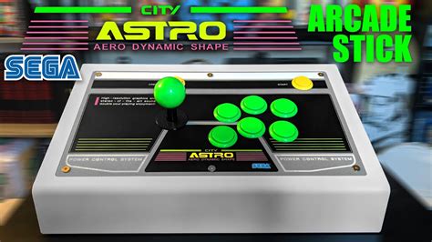 Sega Astro City Mini Arcade Stick Unboxing Review Youtube