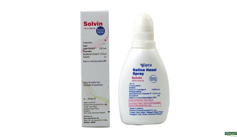buy solvin nasal spray    prices wellness
