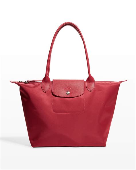 Longchamp Le Pliage Neo Medium Nylon Shoulder Tote Bag Neiman Marcus