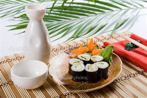 Japanese maki rolls Stock Photo by ©michaeljung 14773803