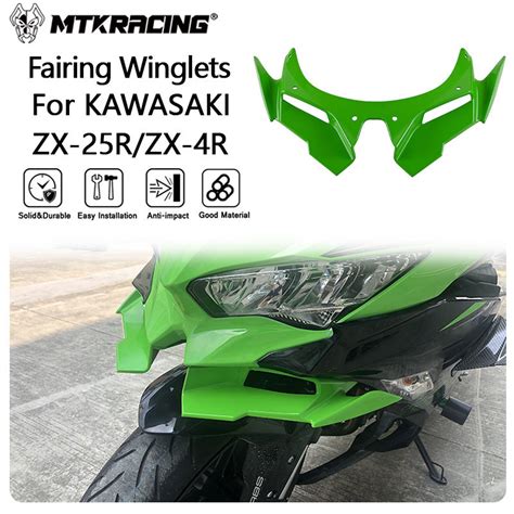 For KAWASAKI ZX 25R ZX 4R 2021 2024 Motorcycle Naked Front Spoiler