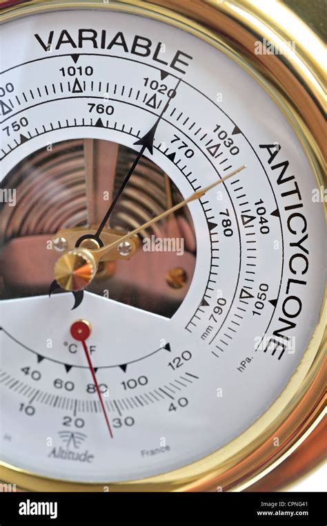 Barometer Needle Weather Hi Res Stock Photography And Images Alamy