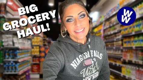 Big Ww Grocery Haul For Weight Loss New Food Finds Points Included