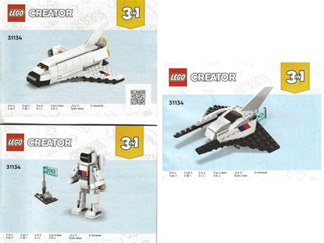 Lego 31134 Space Shuttle Speed Build Studio Bricklink LDD, 47% OFF