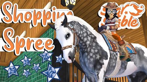 Star Stable Western Tack Shopping Spree With Quick Outfits Too Youtube