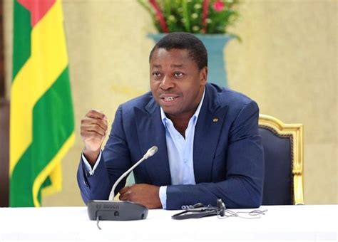 R Vision De La Constitution Au Togo Faure Gnassingb Demande De