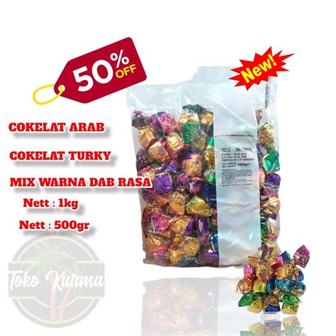 Jual Coklat Arab Turky Cokelat Truffle Mix Campur Kg Shopee Indonesia