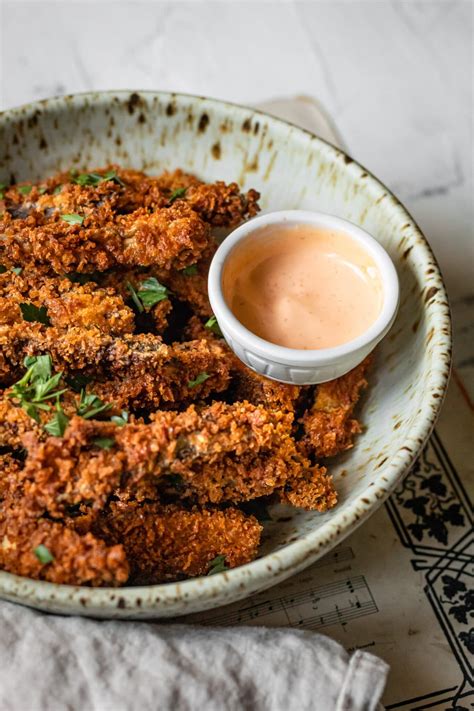 Portobello Mushroom Fries Cooking Therapy