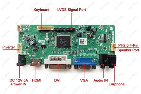 For Sva Wx Tb Hdmi Dvi Vga Ccfl X Lvds Pin Controller