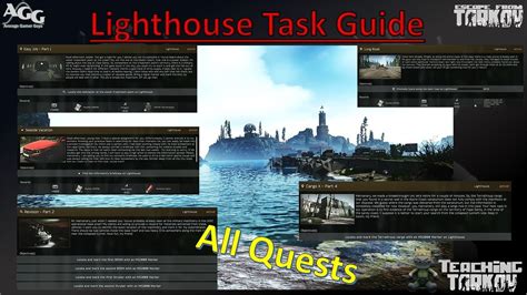 Lighthouse Task Guide All Quests Teaching Tarkov Youtube