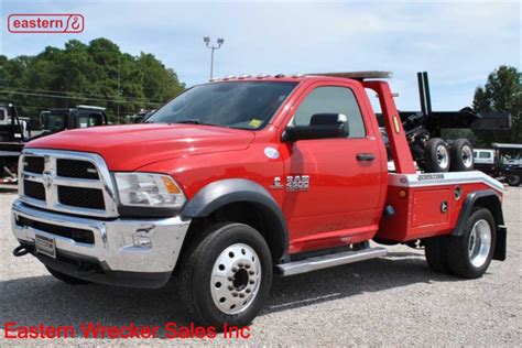 2017 Dodge Ram 4500 SLT 4x4 With Jerr Dan MPL NG Self Loading Wheel