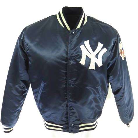 Vintage 80s New York Yankees Starter Jacket Maker Of Jacket