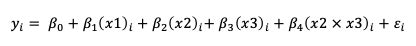 Writing out equation for linear mixed model - Cross Validated