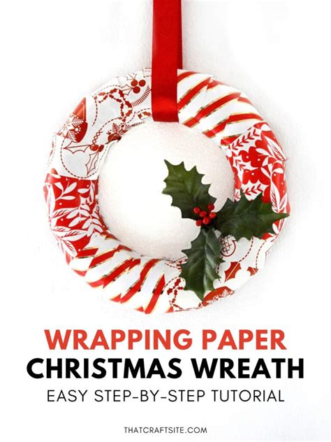 Diy Paper Christmas Wreath