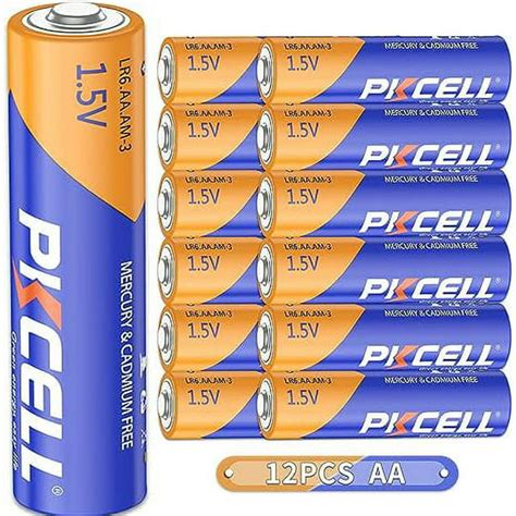 Pkcell High Energy Aaa Batteries 12 Pack Triple A Batteries