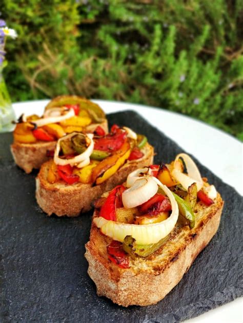 Tartines Aux Poivrons Mon Assiette Gourmande Par Maud J