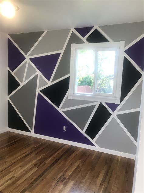 20 Diy Geometric Accent Wall The Urban Decor