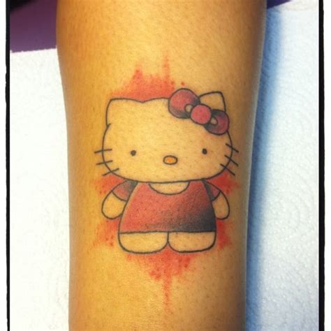 Evil Hello Kitty Tattoo