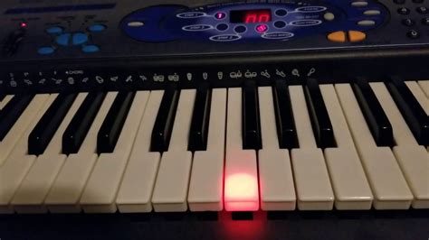 Casio Lk 42 Keyboard Light Up Keys Electric Synthesizer Piano Testing