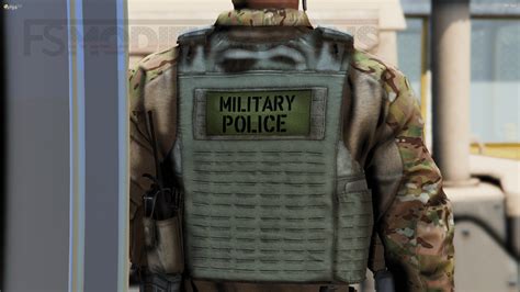 eup fivem military police vest skin gta modscom