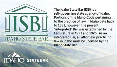 The Great Salt Lake And Idaho State Bar