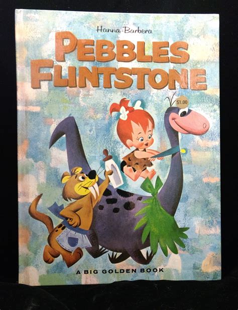 Hanna Barbera Pebbles Flintstone A Big Golden Book Par Lewis Jean