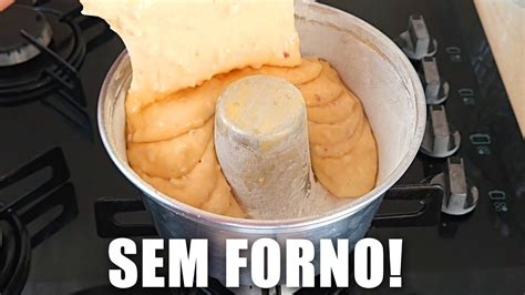 NUNCA MAIS USE FORNO aprenda a fazer bolo na boca do Fogão YouTube