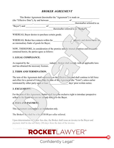 Template Distribution Agreement