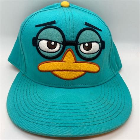 DISNEY PHINEAS & FERB PERRY PLATYPUS BASEBALL CAP... - Depop