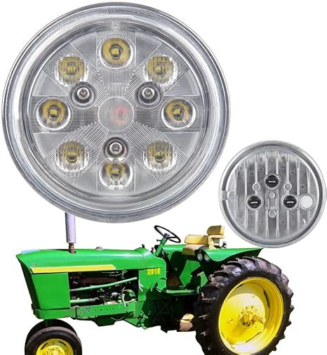 Amazon Agp Par Led Tractor Lights Hi Lo Round Led Work