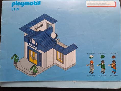 Playmobil 3159 Polizeistation Gefängnis Polizeiauto Kaufen auf