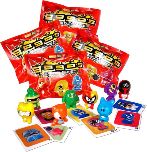 Gogo S Crazy Bones Series Packs Of Pieces Amazon Mx