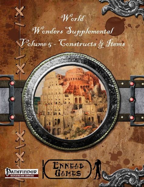 World Wonders Constructs And Items Roleplaying Game Wonder Roleplay